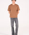 RELAXED FIT TEXTURED TEE