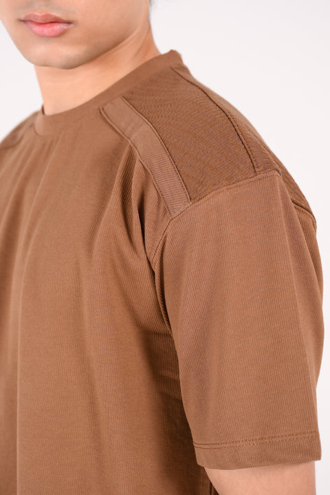 RELAXED FIT TEXTURED TEE