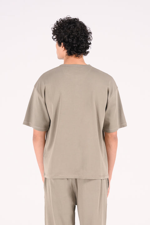 RELAXED FIT HENLEY