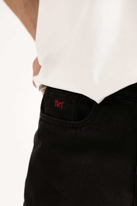 WIDE LEG FIT DENIM