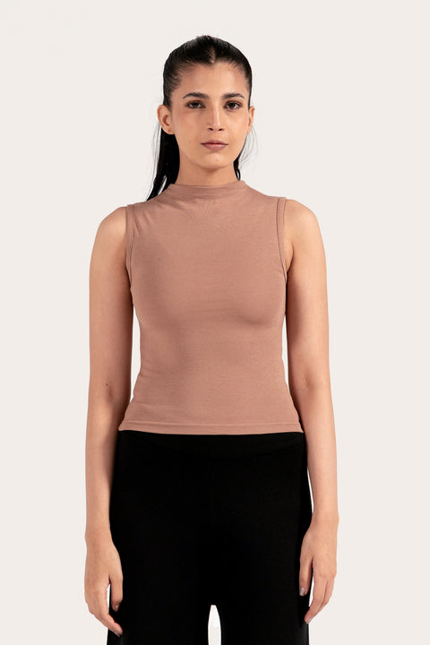 MOCK NECK TANK TOP
