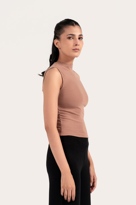 MOCK NECK TANK TOP