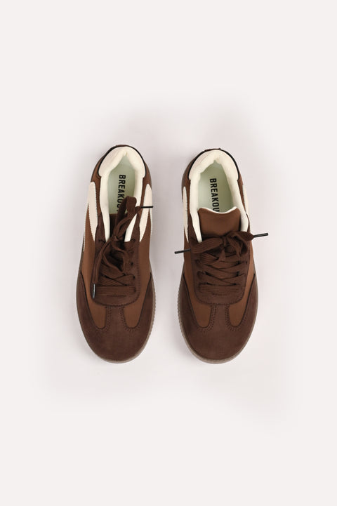 CONTRAST PANEL SNEAKERS