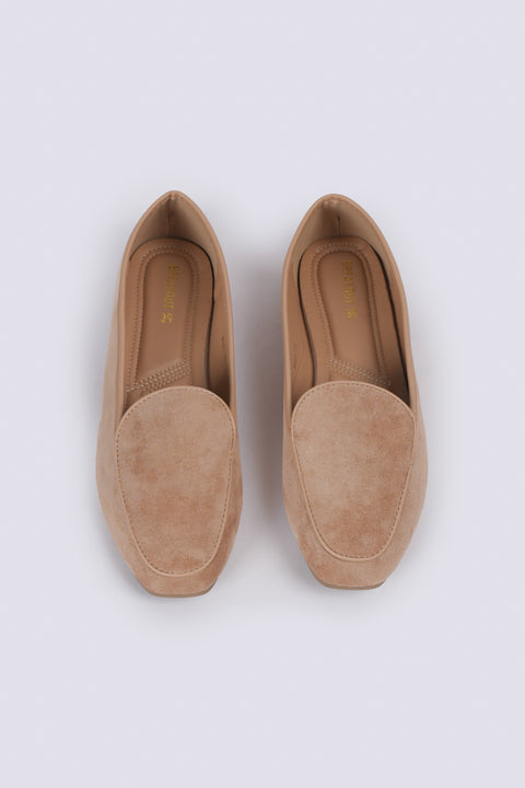 SUEDE LOAFERS