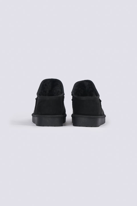 FUR LINED SUEDE BOOTS