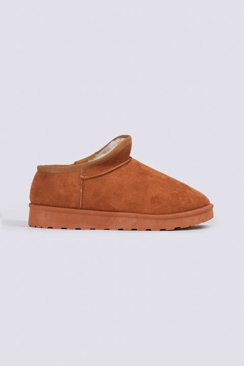 FUR LINED SUEDE BOOTS
