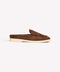 SUEDE MULE LOAFERS