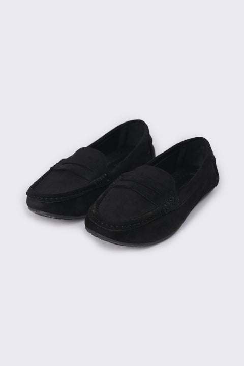 SUEDE LOAFERS