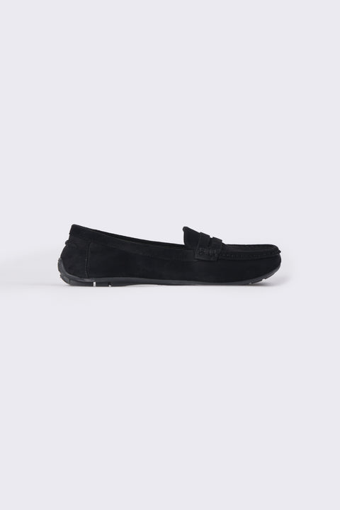SUEDE LOAFERS