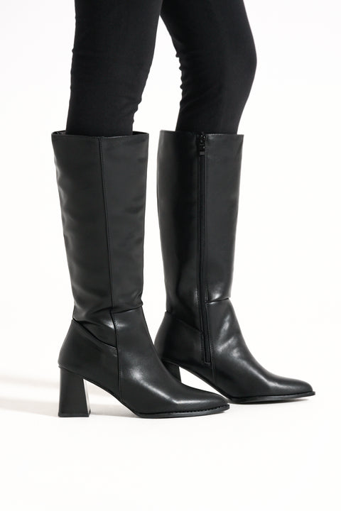 HEELED LONG BOOTS