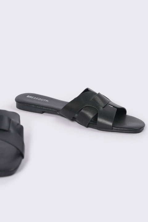 LEATHER SLIDES