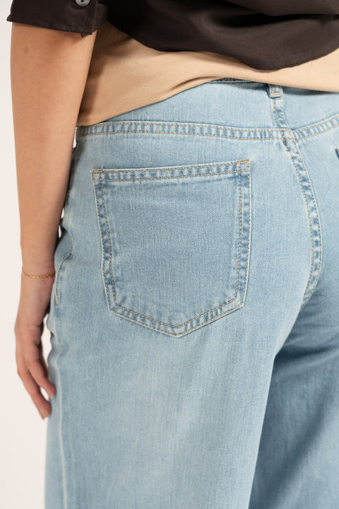 FLARED FIT DENIM