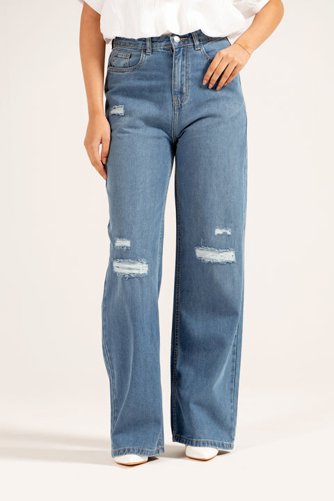 WIDE LEG DENIM