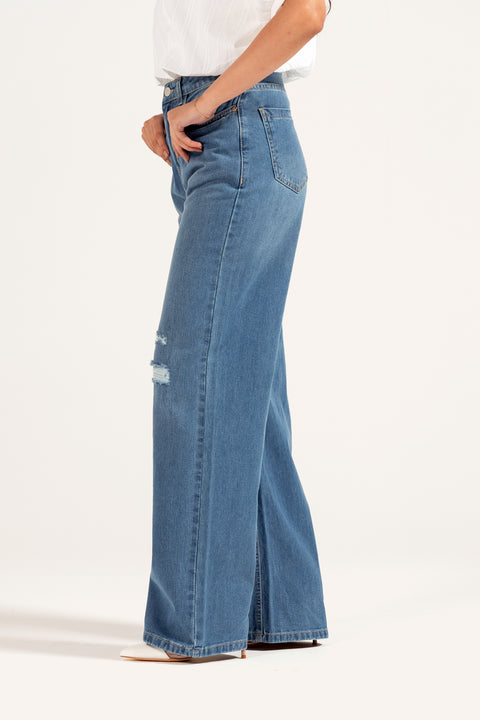 WIDE LEG DENIM