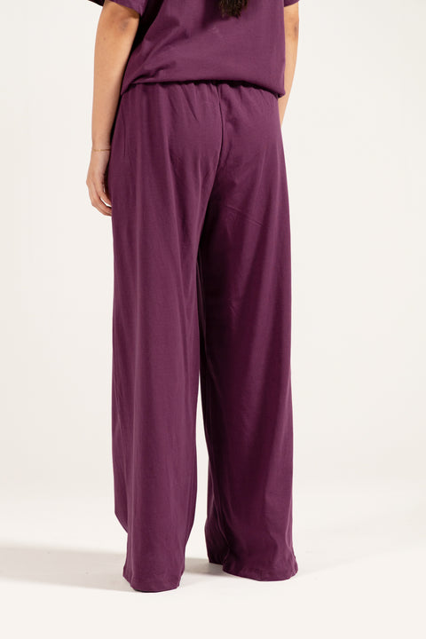 WIDE LEG TROUSERS