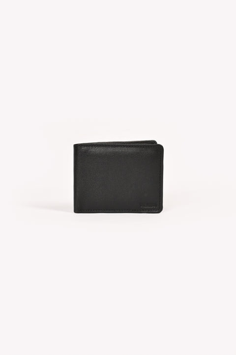 TEXTURED LEATHER WALLET