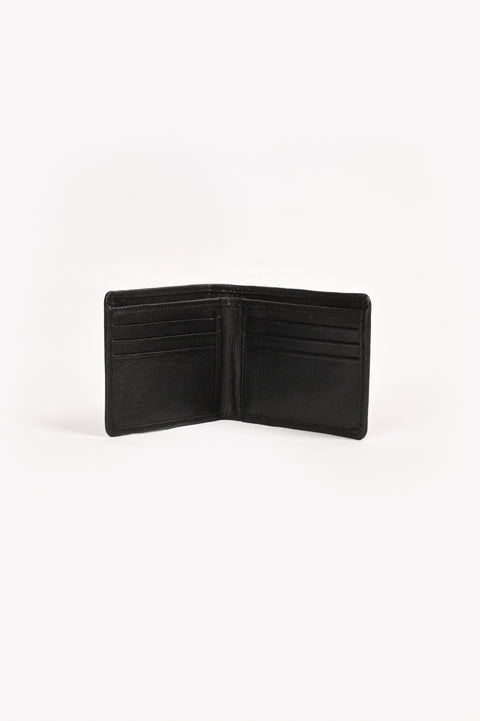 TEXTURED LEATHER WALLET
