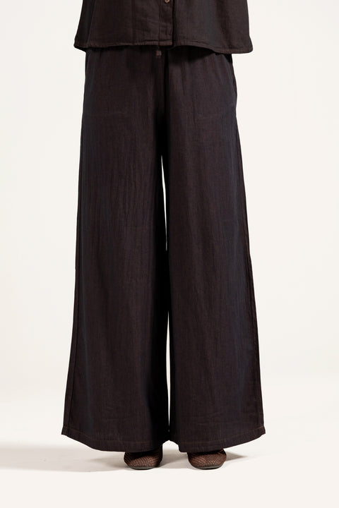 WIDE LEG TROUSERS