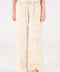 EMBROIDERED WIDE LEG TROUSERS