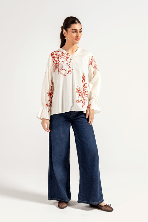 PRINTED TOP