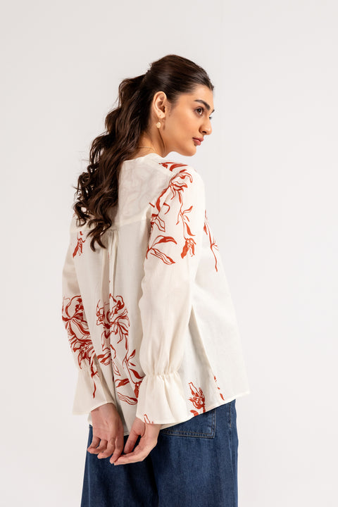 PRINTED TOP
