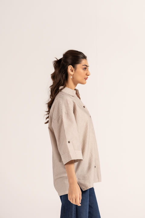 OVERSIZED BUTTON-DOWN SHIRT