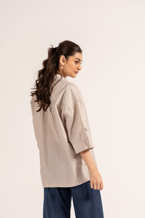 OVERSIZED BUTTON-DOWN SHIRT
