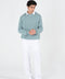 BOXY FIT TEXTURED SWEATER