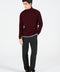 TEXTURED HIGH NECK SWEATER