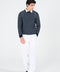 RAGLAN SLEEVE STRIPER SWEATER