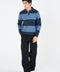STRIPED POLO SWEATER