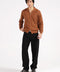 FULL ZIP POLO SWEATER