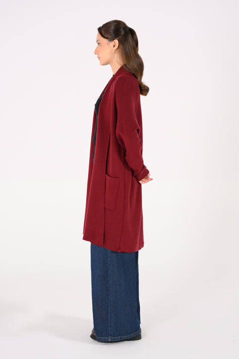CASHMERE HANDFEEL RAGLAN CARDIGAN