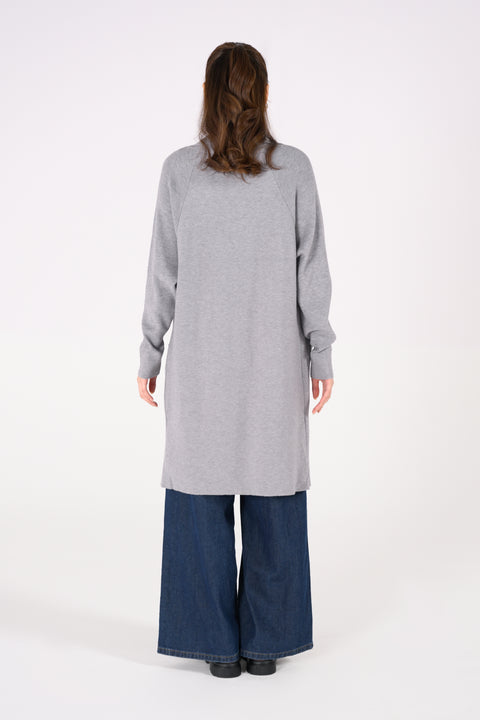 CASHMERE HANDFEEL RAGLAN CARDIGAN