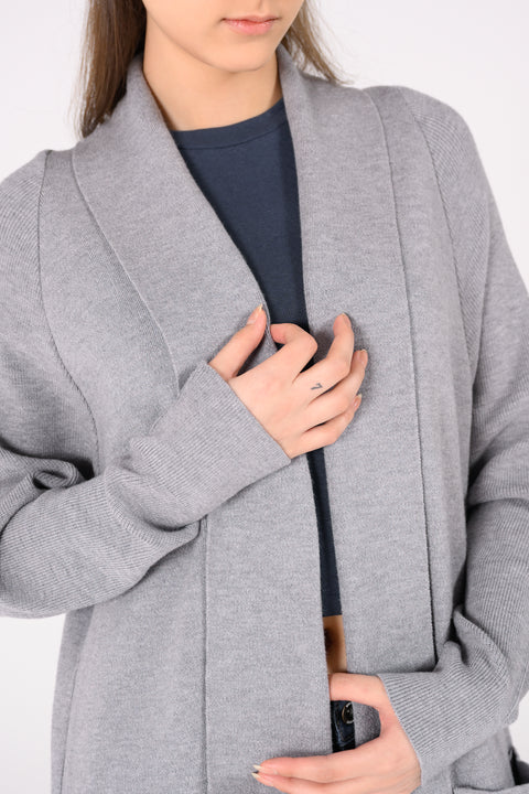 CASHMERE HANDFEEL RAGLAN CARDIGAN