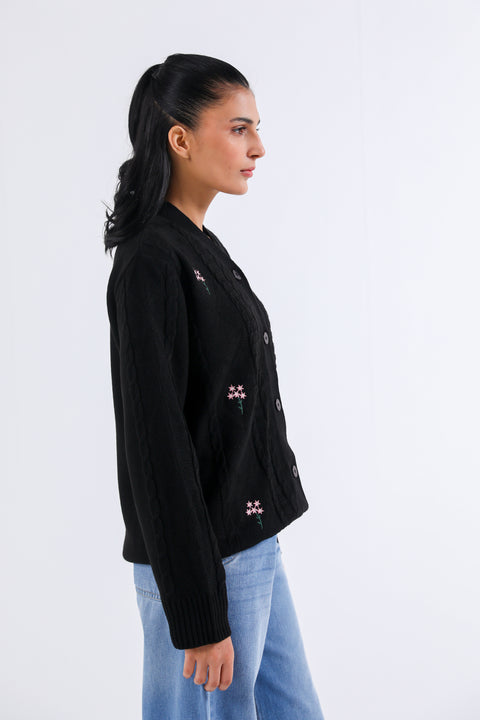 EMBROIDERED CARDIGAN