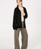 ARGYLE CARDIGAN WITH NOTCH COLLAR
