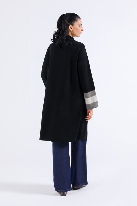 CONTRAST CARDIGAN