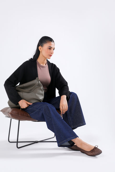 SWEATER KNIT CARDIGAN
