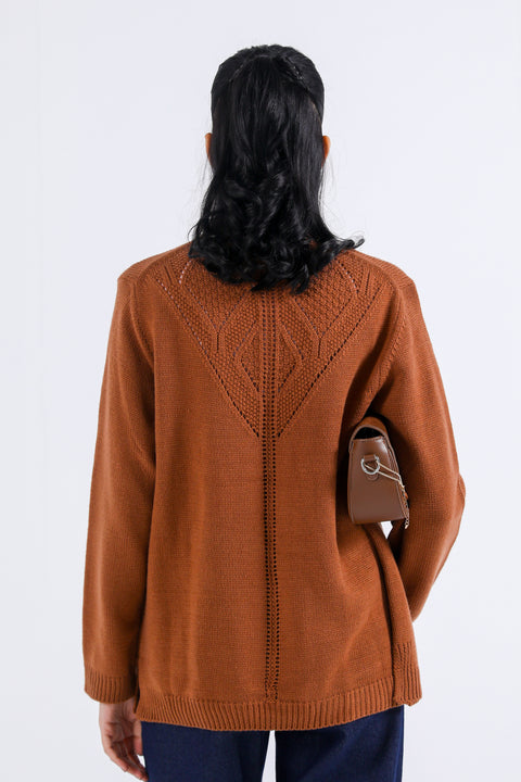 SWEATER KNIT CARDIGAN