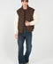 CONTRAST SLEEVE VARSITY JACKET