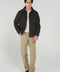 REGULAR FIT TEXTRURED JACKET