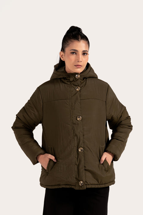 QUILTED PUFFER JACKET
