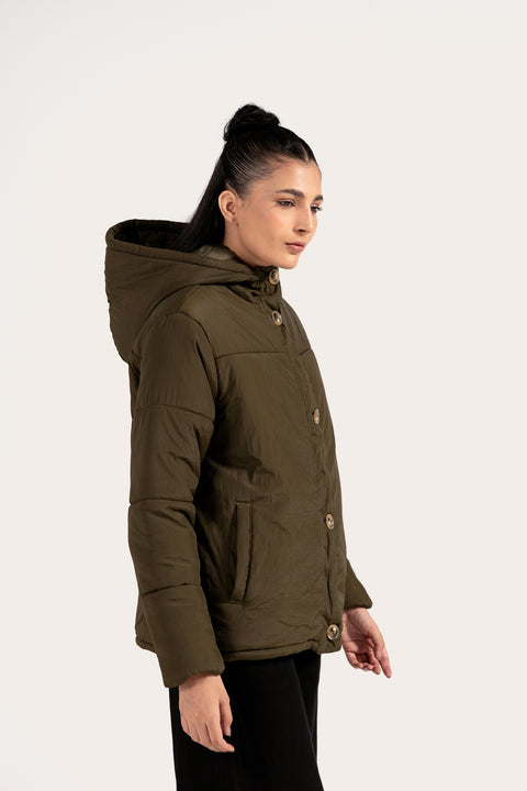 QUILTED PUFFER JACKET