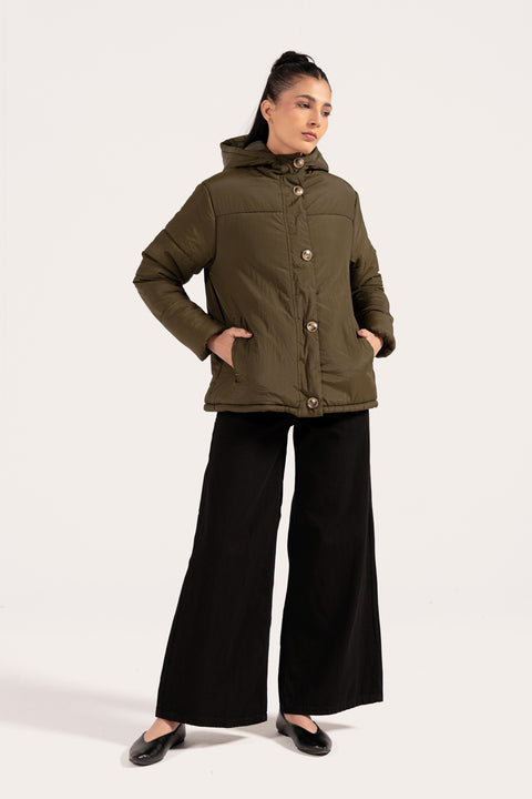 QUILTED PUFFER JACKET