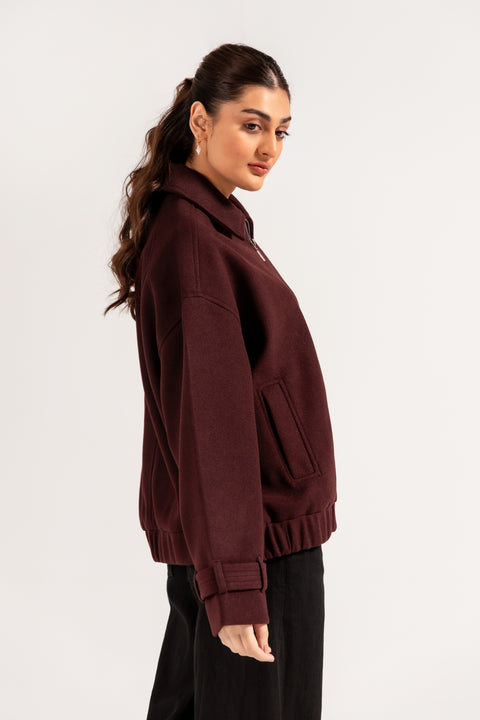 OVERSIZED ZIP-UP JACKET