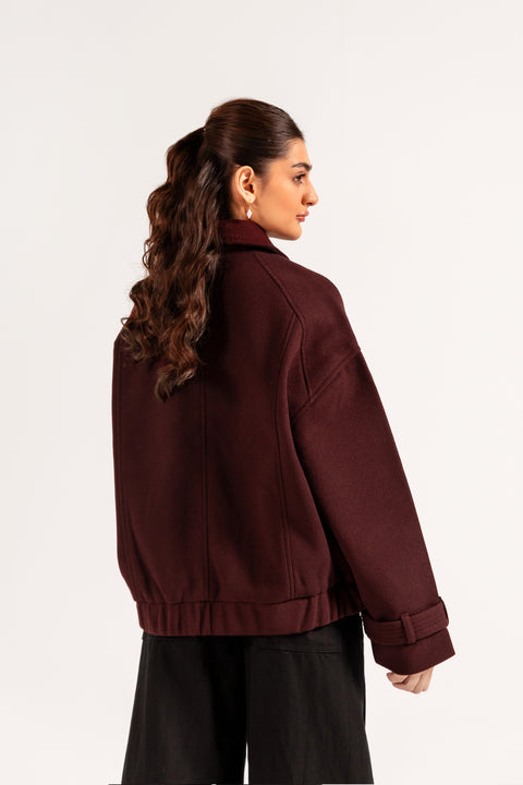 OVERSIZED ZIP-UP JACKET