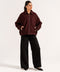OVERSIZED ZIP-UP JACKET