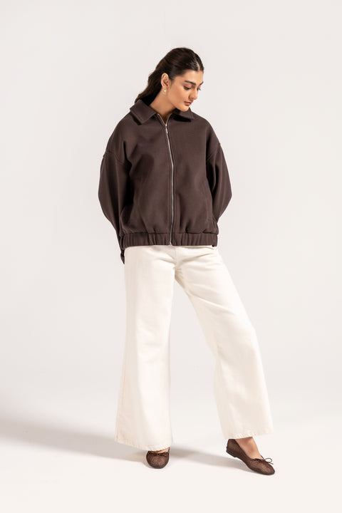 OVERSIZED ZIP-UP JACKET