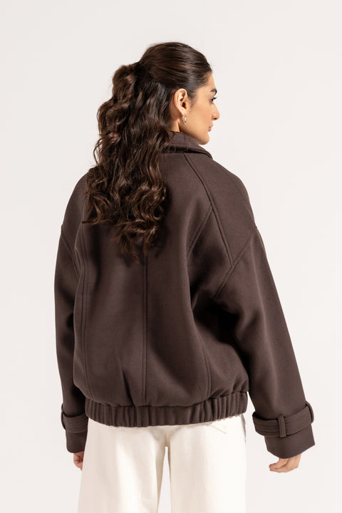 OVERSIZED ZIP-UP JACKET